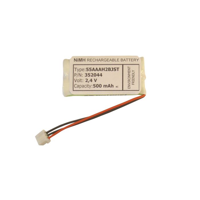 Batteri til Philips 2.4 Volt 550 mAh NiMH 352044 kompatibelt